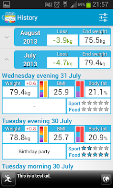 My Weight Tracker, BMIのおすすめ画像5
