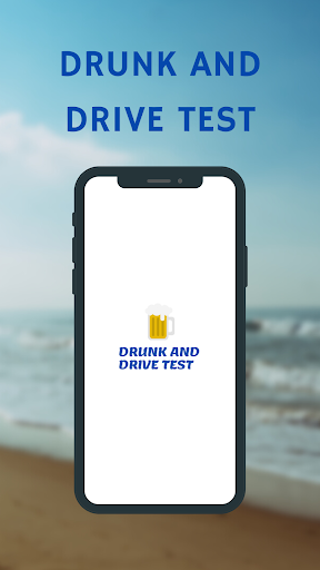 Android application Drunk and Drive Test screenshort