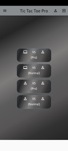 Android application Tic Tac Toe Pro screenshort