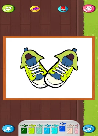 Coloring Book Sneaker Kets - Screenshot 2