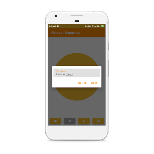 Custom Vibration Ringtones Screen 3