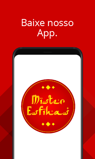 Android application Mister Esfihas Oficial screenshort