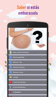 Como saber si estás embarazada Screenshot