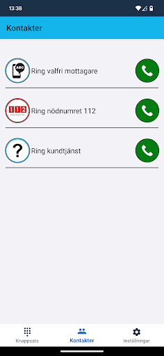 Android application Texttelefoni.se screenshort
