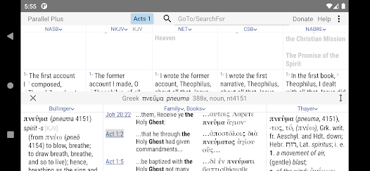 Imágen 4 Parallel Plus® Bible-study app android