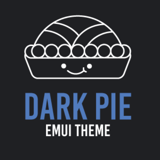 Dark Pie  EMUI 9 + EMUI 10 Theme