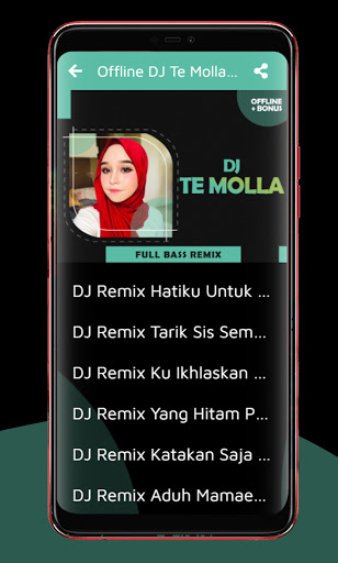 DJ Te Molla Full Bass Remix Offline  Bonus