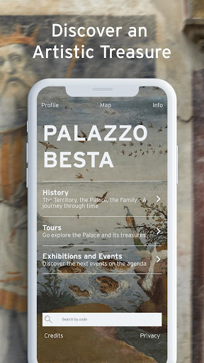App Palazzo Besta Screen 2