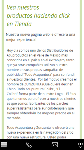 Android application zunmovil screenshort