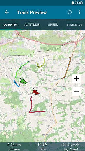 Geo Position Tracker Screen 2