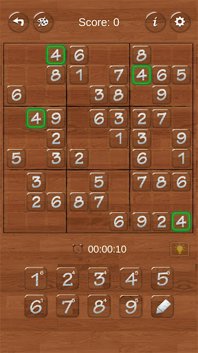 Sudoku Wood pro Screen 2