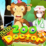 Crazy Zoo Doctor For Kids icon
