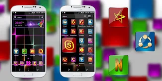 Neon Light Launcher Theme APK (Android App) - Free Download