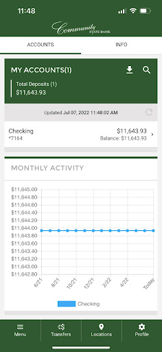 Community State Bank RC Screen 2