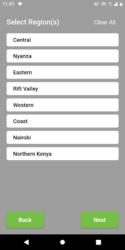 Android application Kuza Matunda screenshort