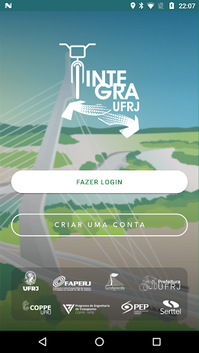 Android application Integra UFRJ screenshort