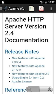 Reference Manual for Apache We Unknown