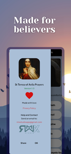 Saint Teresa of Avila Prayers Screen 3