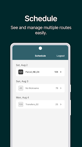 Android application GoBolt Driver screenshort