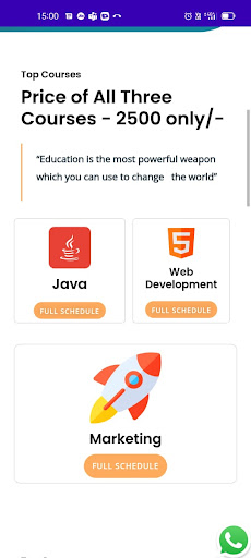 Curious Education Screen 2