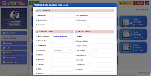 DISDUKCAPIL KOTA TIDORE