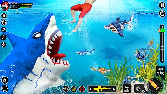 Shark Attack FPS Sniper Game Unknown