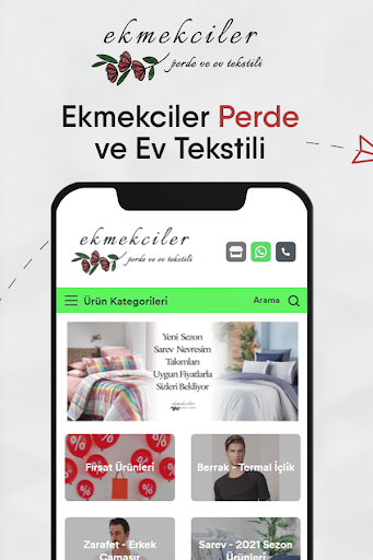 Android application Ekmekciler Home screenshort