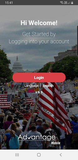 Android application Advantage Mobile screenshort
