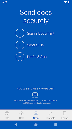 Screenshot of Element Mortgage