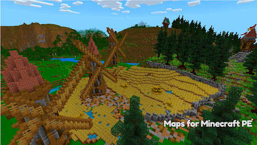 Android application Maps for Minecraft PE screenshort