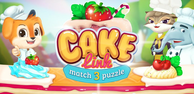 Cake Crush Link Match 3 Puzzle