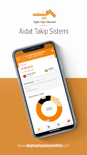 Android application Ekip Toplu Yapı Yönetimi screenshort