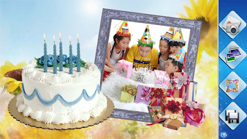 screenshot of Birthday Frames
