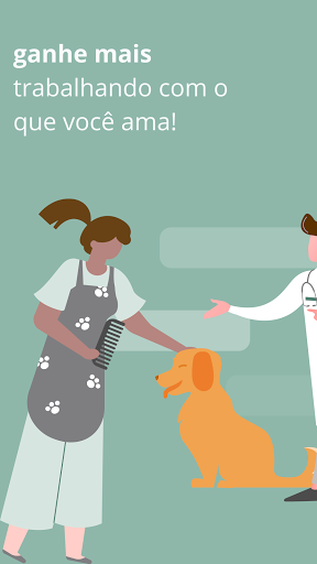 Android application zazuu – para profissionais screenshort
