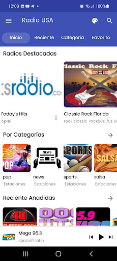 Radio USA NPR Screenshot 2 - AppWisp.com