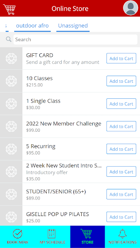 Rise + Refine Hot Yoga Screen 3