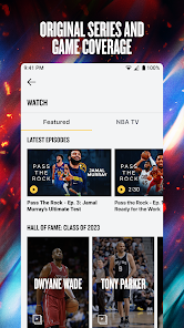 NBA ID On The NBA App, National Basketball Association, ticket, mobile app