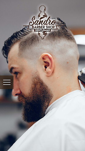Android application Sandro Barber Shop screenshort