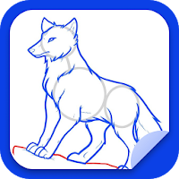 Как нарисовать крутого волка