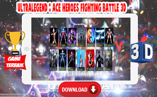 Ultralegend  Ace Heroes Fighting Battle 3D