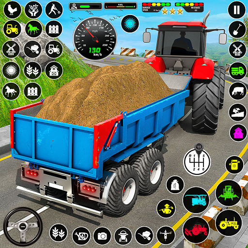 Tractor Farming: Tractor Games logo