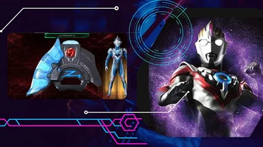 Ultraman Z using DX Ultra Z
