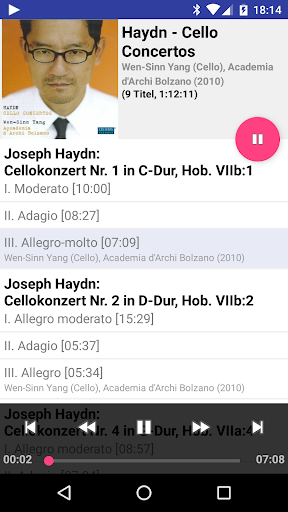 Unpopular Music Player Screen 2