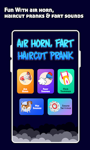 Haircut Prank, Fart & Air Horn