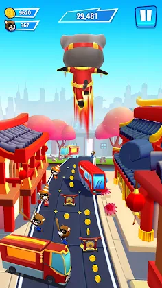 Talking Tom Hero Dash - Screenshot 3