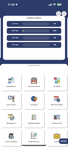 Android application KBN University | UMS screenshort