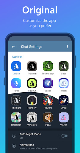 Screenshot of iMe: AI Messenger for Telegram