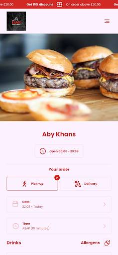 Android application Aby Khans Keighley screenshort