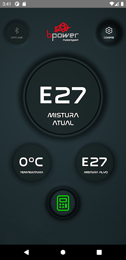 Android application bpower flex meter screenshort