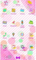 screenshot of Candy March Wallpaper